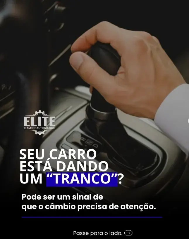Seu carro está dando trancos? Pode ser sinal de que o câmbio precisa de atenção.