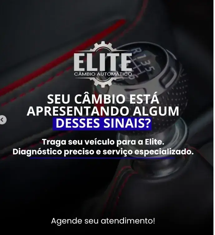 Traga seu veículo à Elite para diagnóstico preciso e serviço especializado.